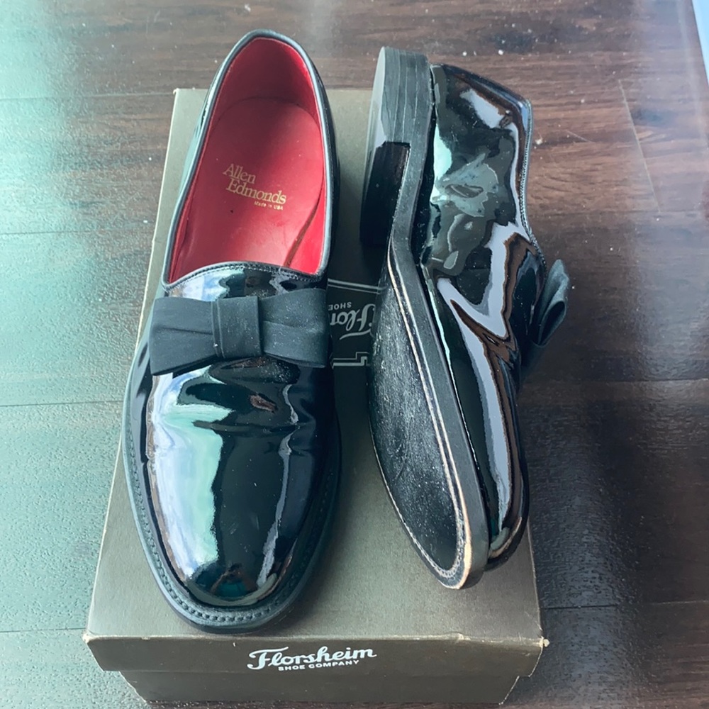 COPY - Allen Edmonds beautiful Ritz tuxedo shoes.